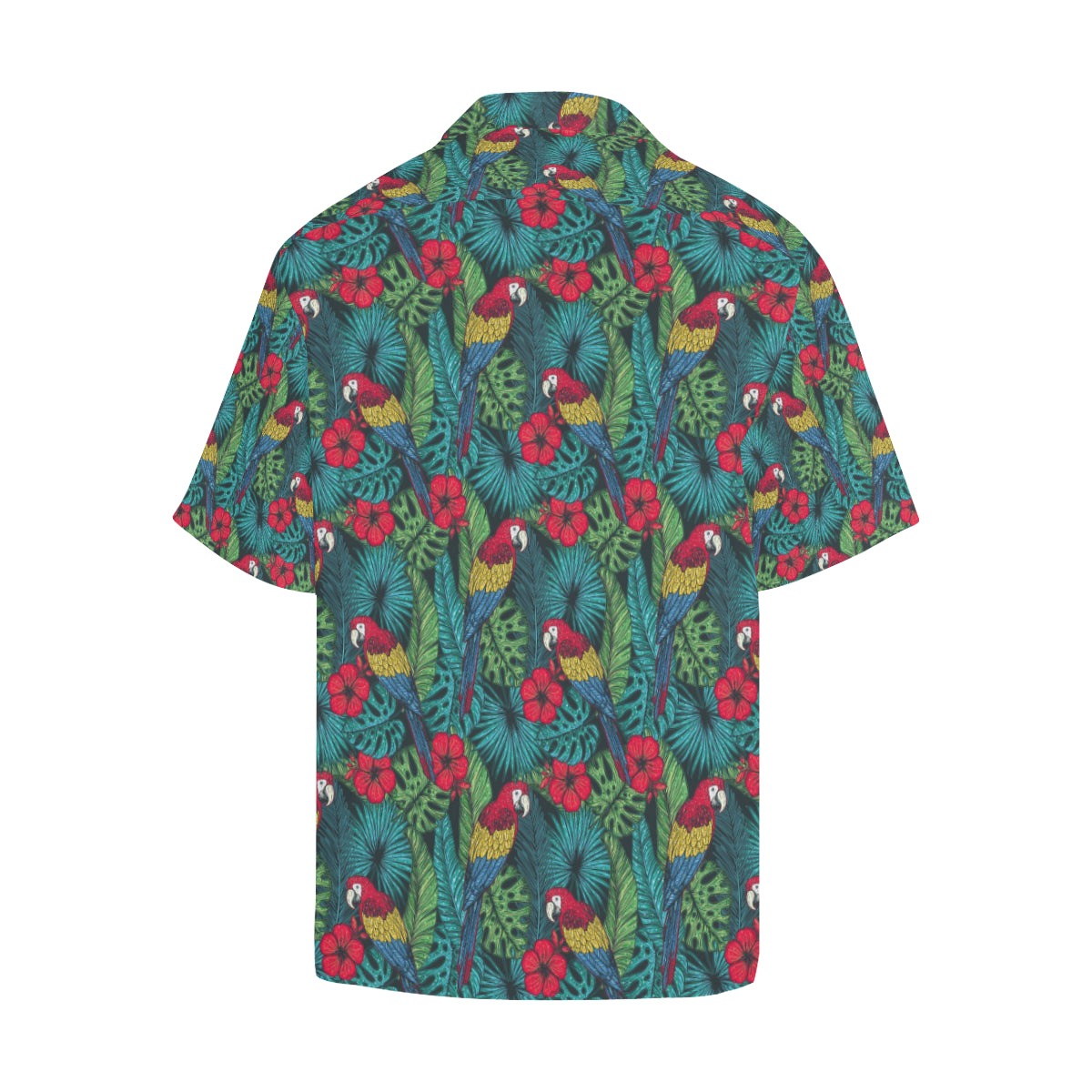 Parrot Pattern Print Design A05 Men's Hawaiian Shirt