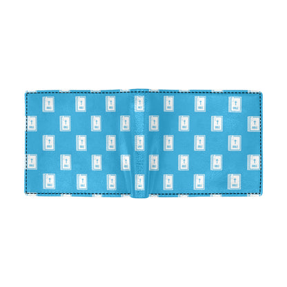 Bible Pattern Print Design 02 Men's ID Card Wallet