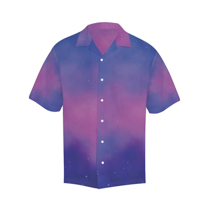Nebula Pattern Print Design A05 Men's Hawaiian Shirt