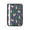 Llama Cactus Pattern Print Design 012 Car Seat Belt Cover