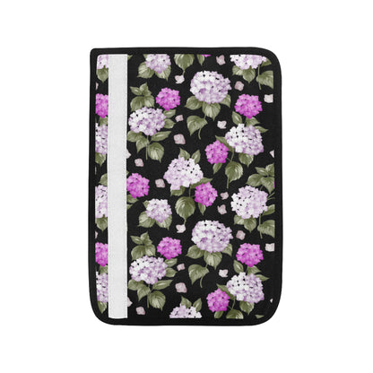 Hydrangea Pattern Print Design HD011 Car Seat Belt Cover
