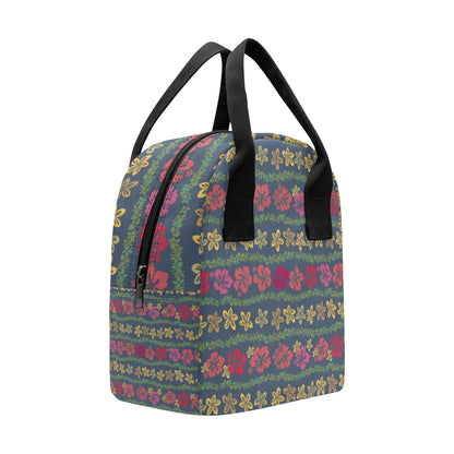 Hawaiian Themed Pattern Print Design H018 Insulated Lunch Bag