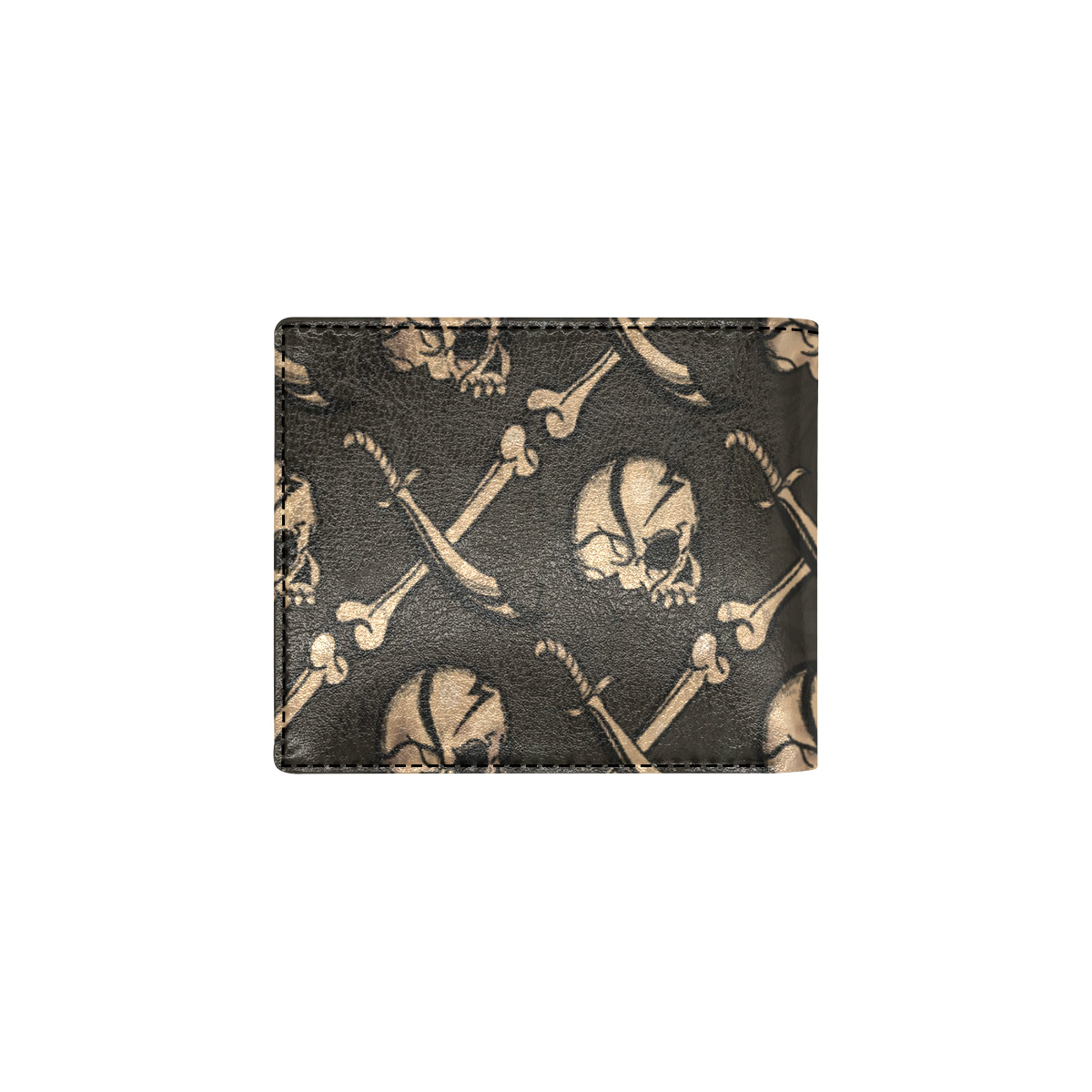 Pirate Pattern Print Design A03 Men's ID Card Wallet