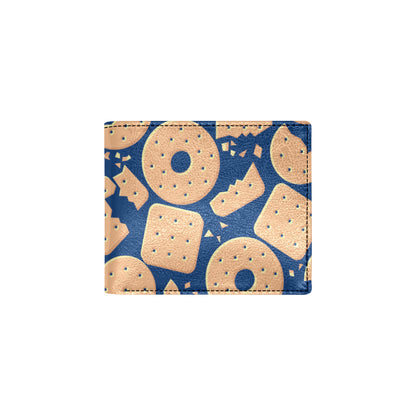 Cracker Pattern Print Design 03 Men's ID Card Wallet