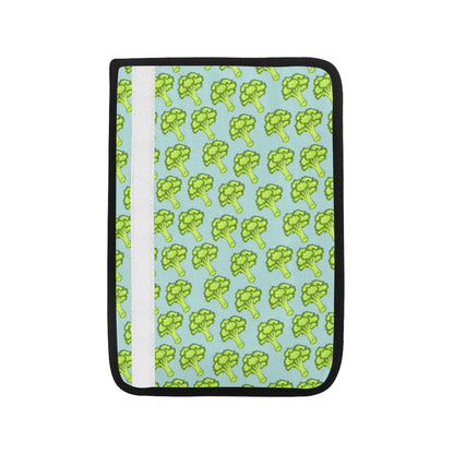Broccoli Pattern Print Design 02 Car Seat Belt Cover