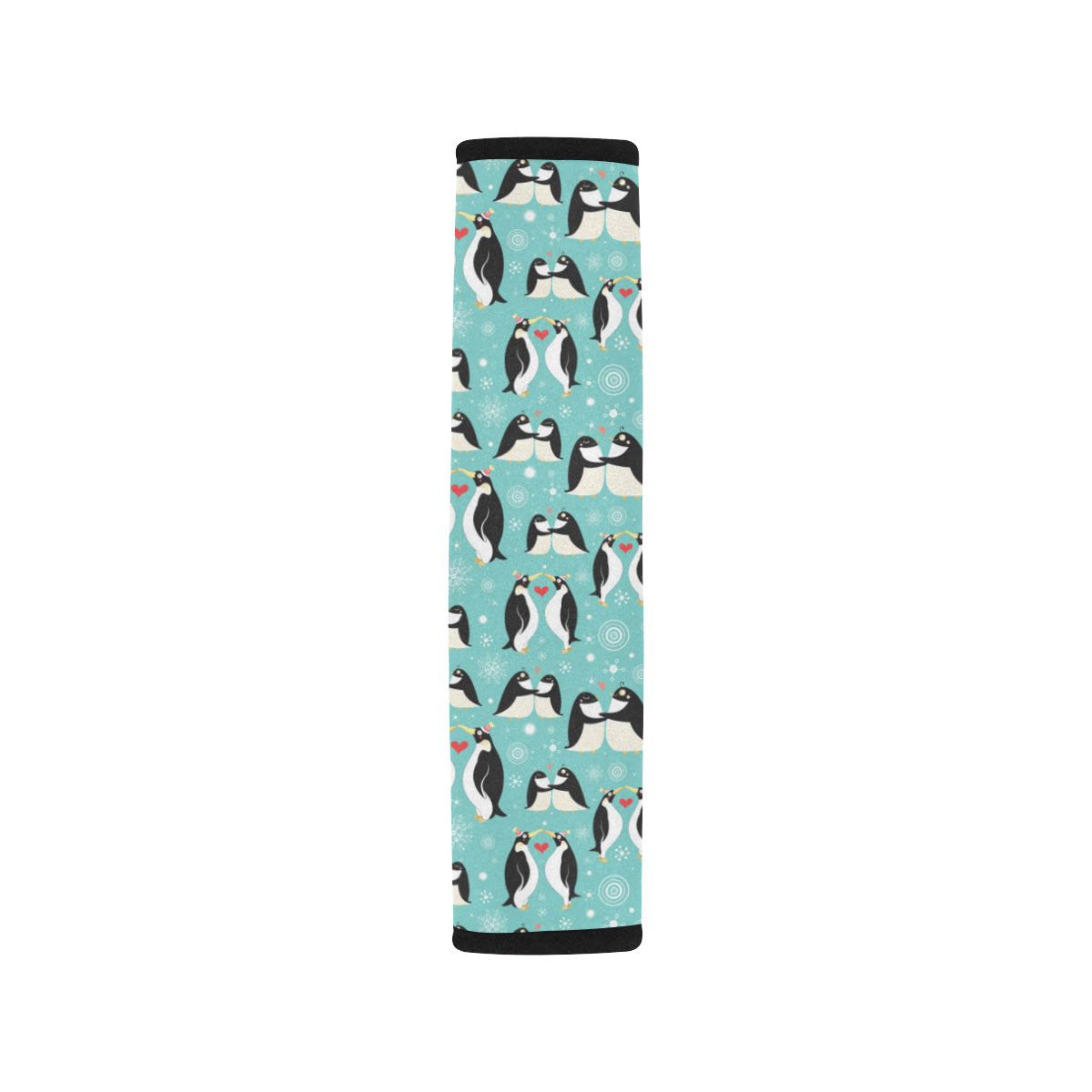 Penguin Love Print Car Seat Belt Cover