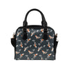 KOI Fish Pattern Print Design 04 Shoulder Handbag