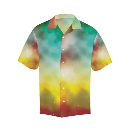 Nebula Pattern Print Design A04 Men's Hawaiian Shirt