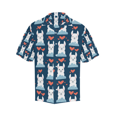 Alpaca Love Pattern Print Design 05 Men's Hawaiian Shirt