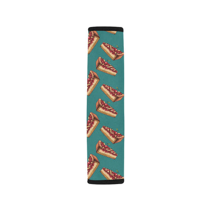 Cheesecake Cherry Pattern Print Design CK03 Car Seat Belt Cover