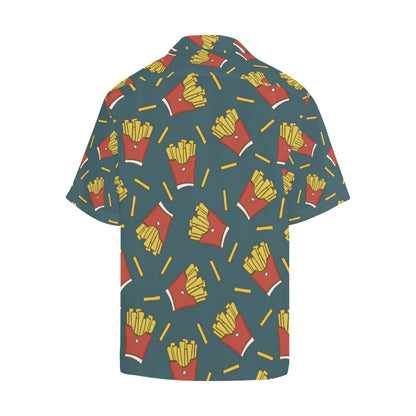 French Fried Pattern Print Design 04 Men's Hawaiian Shirt