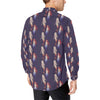 Mermaid Pattern Print Design 02 Men's Long Sleeve Shirt