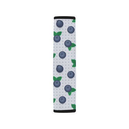 Blueberry Pattern Print Design BB02 Car Seat Belt Cover