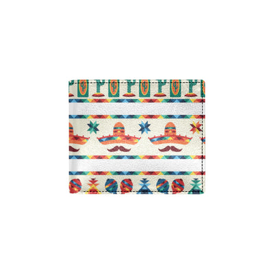 Maracas Mexican Pattern Print Design 01 Men's ID Card Wallet