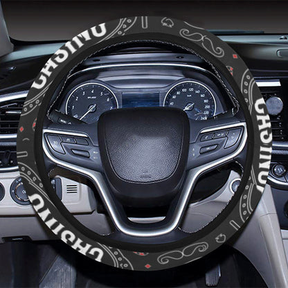 Casino Pattern Print Design 04 Steering Wheel Cover with Elastic Edge
