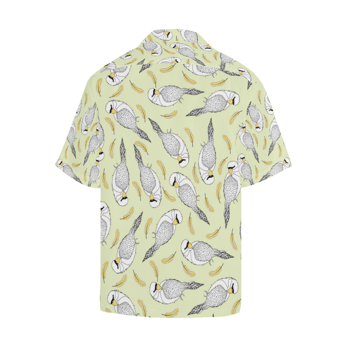 Parakeet Pattern Print Design A03 Men's Hawaiian Shirt