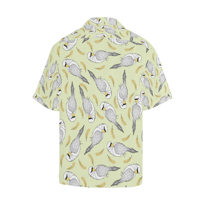 Parakeet Pattern Print Design A03 Men's Hawaiian Shirt