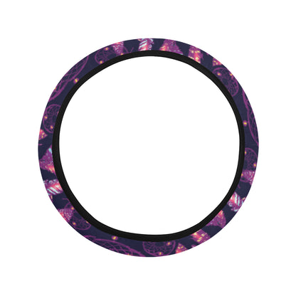 Dream catcher neon Steering Wheel Cover with Elastic Edge