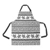 Sea Turtle Tribal Aztec Apron with Pocket