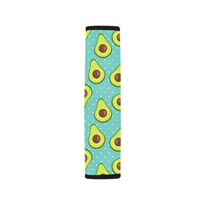 Avocado Pattern Print Design AC012 Car Seat Belt Cover