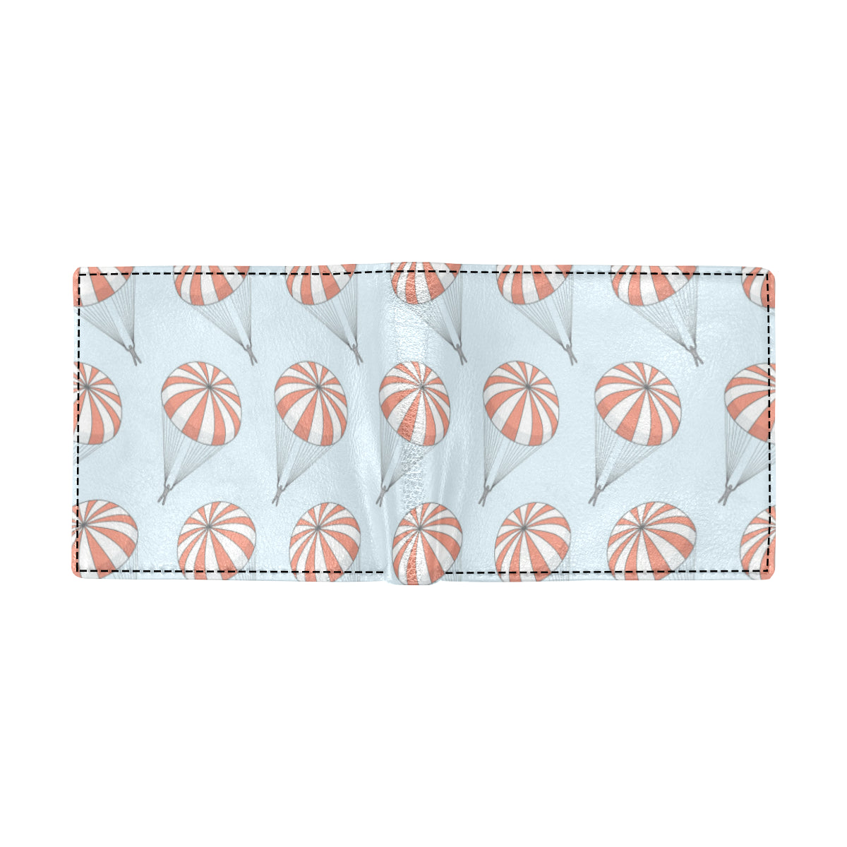 Skydiving Pattern Print Design 01 Men's ID Card Wallet