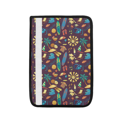 Aloha Hawaii Pattern Print Design 01 Car Seat Belt Cover