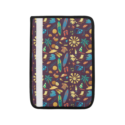 Aloha Hawaii Pattern Print Design 01 Car Seat Belt Cover