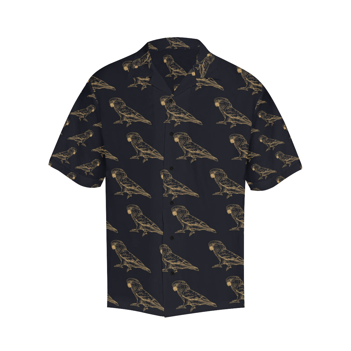 Parakeet Pattern Print Design A04 Men's Hawaiian Shirt