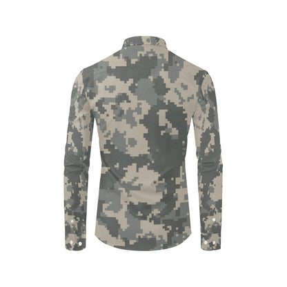 ACU Digital Camouflage Men's Long Sleeve Shirt