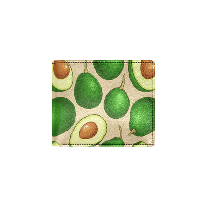 Avocado Pattern Print Design AC010 Men's ID Card Wallet