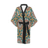 Mandala Pattern Print Design 01 Women's Short Kimono