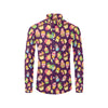 Cupcake Pattern Print Design 05 Men's Long Sleeve Shirt