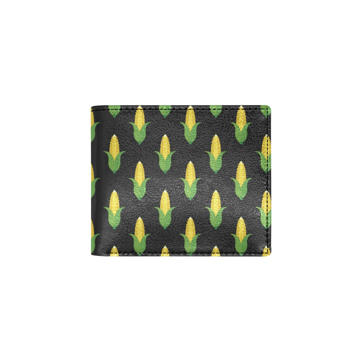 Corn Pattern Print Design 05 Men's ID Card Wallet
