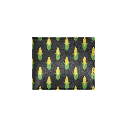 Corn Pattern Print Design 05 Men's ID Card Wallet
