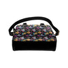 80s Pattern Print Design 3 Shoulder Handbag