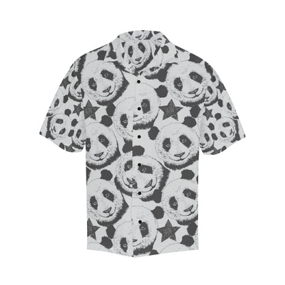 Panda Pattern Print Design A02 Men's Hawaiian Shirt