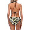 Yellow Plumeria Hawaiian Flowers Bikini