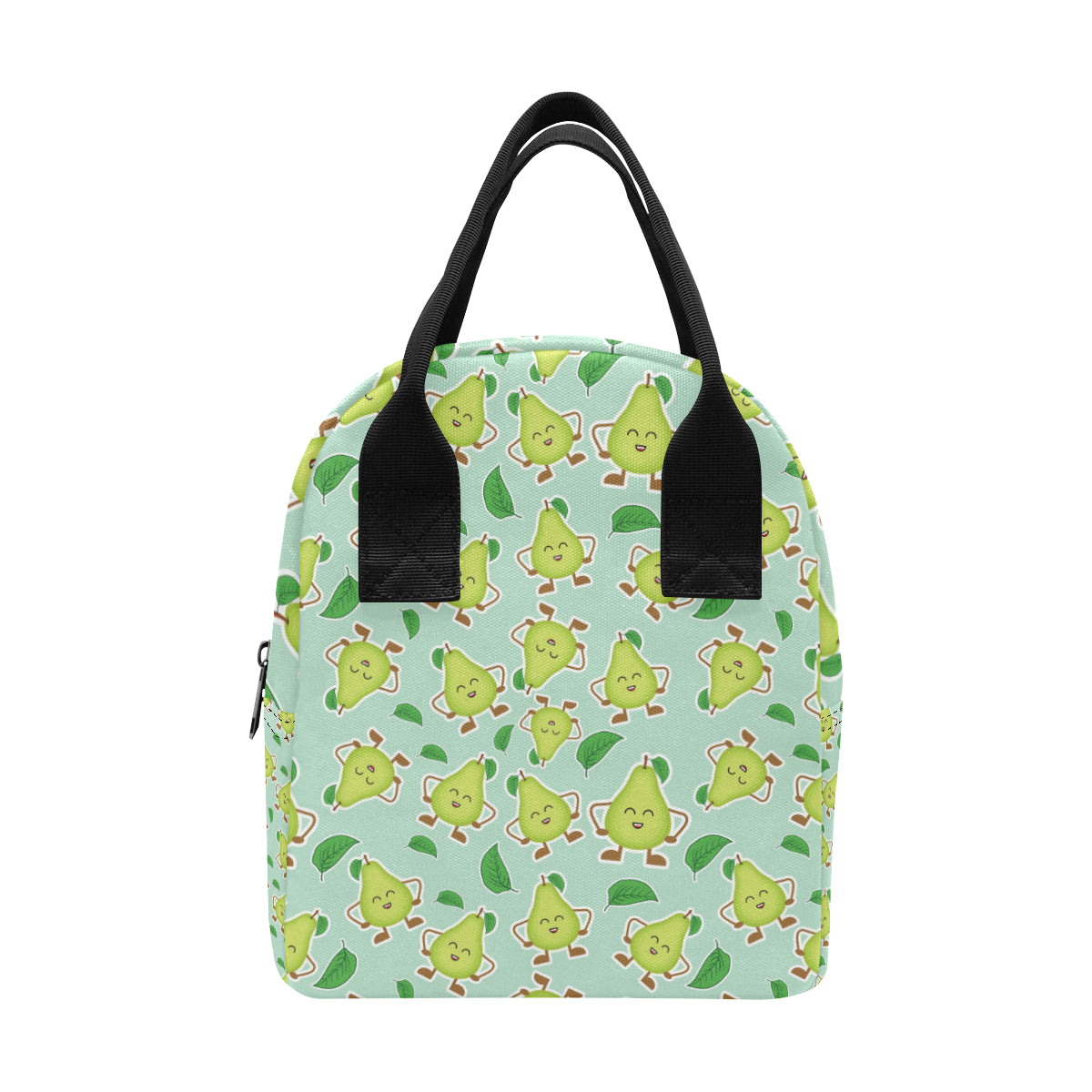 Avocado Pattern Print Design AC011 Insulated Lunch Bag