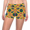 Watermelon Pattern Print Design WM02 Yoga Shorts