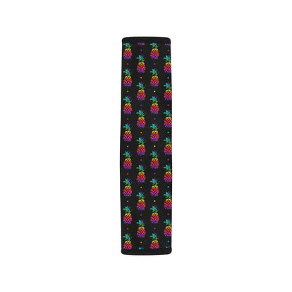 Pineapple Rainbow Dot Print Car Seat Belt Cover