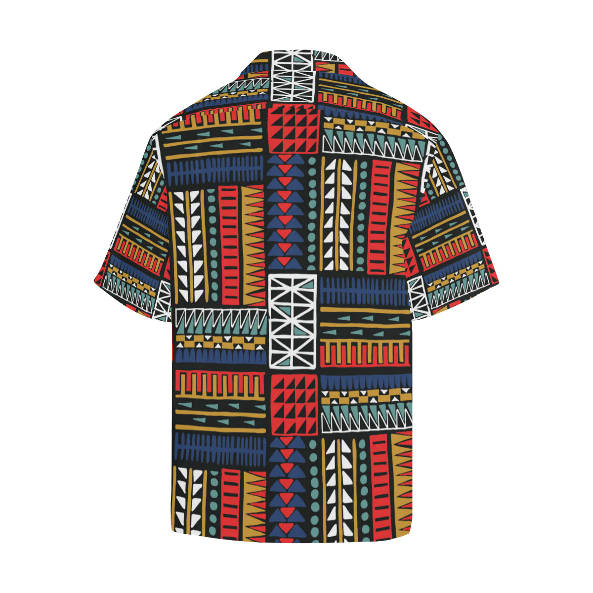 Kente Pattern Print Design 02 Men's Hawaiian Shirt