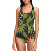 Bird Of Paradise Pattern Print Design BOP013 Women Swimsuit