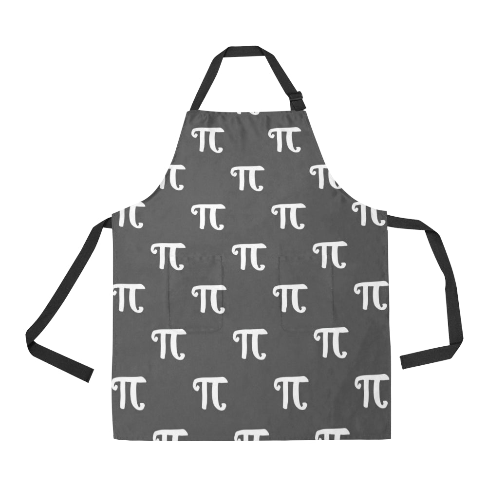 Pi Day Pattern Print Design A01 Apron with Pocket
