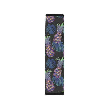 Pineapple Pattern Print Design PP04 Car Seat Belt Cover