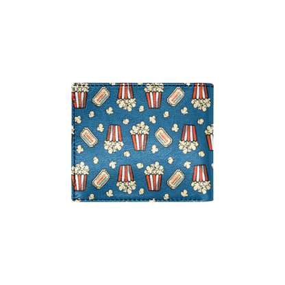 Popcorn Pattern Print Design A03 Men's ID Card Wallet