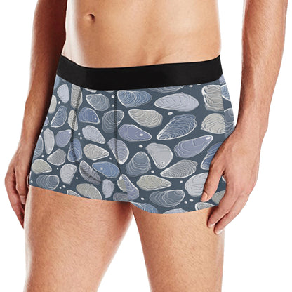Oyster Pattern Print Design 02 Men's Boxer Briefs