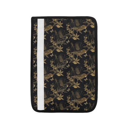 Parakeet Pattern Print Design A05 Car Seat Belt Cover