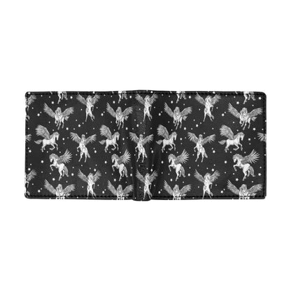 Pegasus Pattern Print Design 01 Men's ID Card Wallet