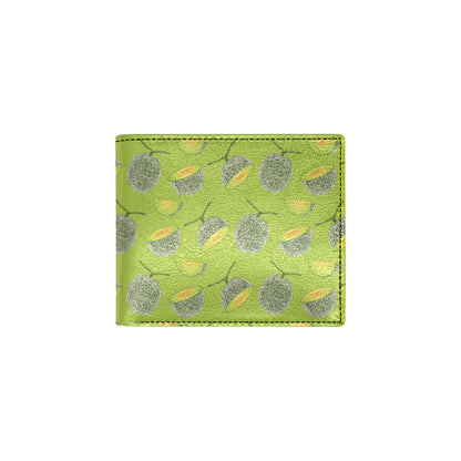Cantaloupe Pattern Print Design 03 Men's ID Card Wallet