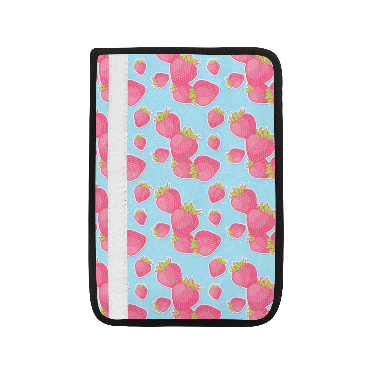 Strawberry Pattern Print Design SB04 Car Seat Belt Cover